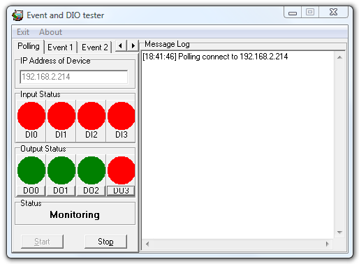 Advantech EDG-4508+ DIO Tester